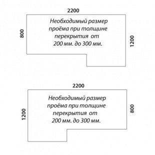 Лестница в коттедж «Восток-Элегант» П2-790-20