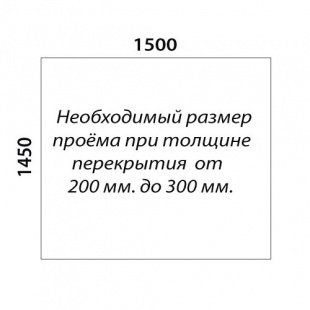 П-образная лестница «Восток-Элегант» П-790-04