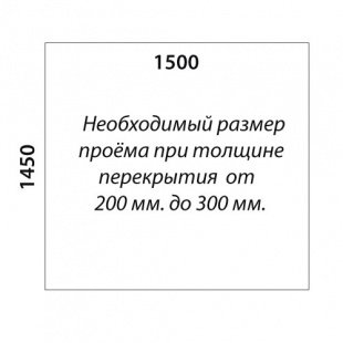 П-образная лестница «Восток-Элегант» П-790-13