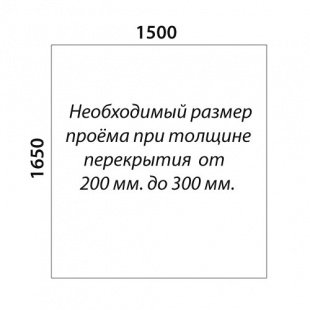 П-образная лестница «Восток-Элегант» П-790-17