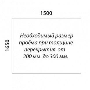 П-образная лестница «Восток-Элегант» П-790-11