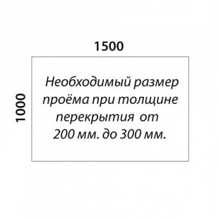 П-образная лестница «Восток-Элегант» П-790-21